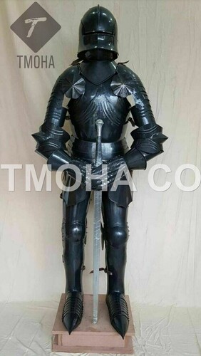 Medieval Full Suit of Knight Armor Suit Templar Armor Costumes Ancient Armor Suit Wearable  Gothic Full Armor Suit AS0076