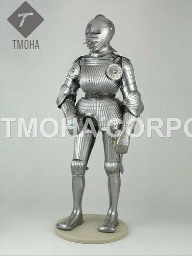 Iron Medieval Full Suit Of Knight Armor Suit Templar Armor Costumes Ancient Armor Suit Wearable Maximilian Armor Suit As0077