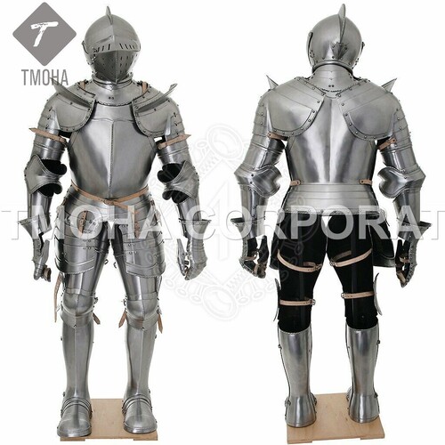 Medieval Full Suit of Knight Armor Suit Templar Armor Costumes Ancient Armor Suit Wearable  Gothic Full Armor Suit AS0079
