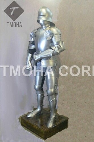 Iron Medieval Full Suit Of Knight Armor Suit Templar Armor Costumes Ancient Armor Suit Wearable Gothic Full Armor Suit As0084