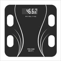 Body Weight Scale - Plastic Material, Digital Monitor Display, Black Color | Heavy Duty Measurement For Warehouses, Factories, Cold Storages