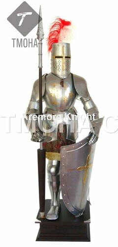 Medieval Full Suit of Knight Armor Suit Templar Armor Costumes Ancient Armor Suit Wearable Knight Armor Suit AS0096