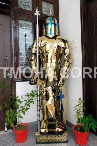 Medieval Full Suit of Knight Armor Suit Templar Armor Costumes Ancient Armor Suit Wearable Templar Armor Suit AS0099