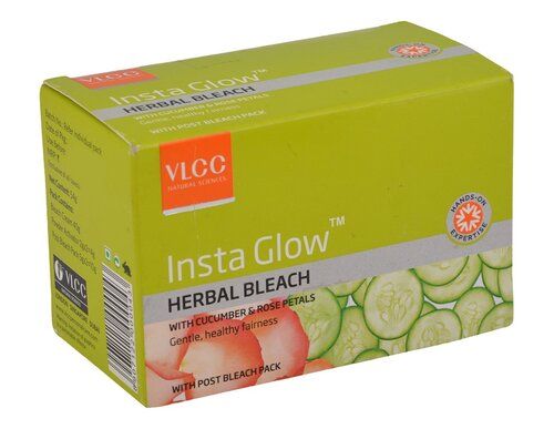 Vlcc Herbal Bleach Insta Glow 54G Age Group: Women