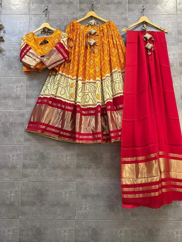 GAJJI MODAL SILK DIGITAL LEHENGHA