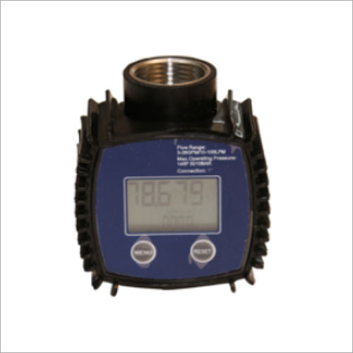 Digital Lcd Oil Flow Meter - Color: Blue