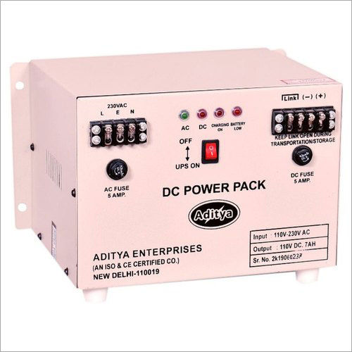 1A Dc Power Pack Input Voltage: 230 Volt (V)