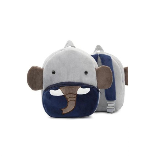Soft Velvet Elephant Toy Bag