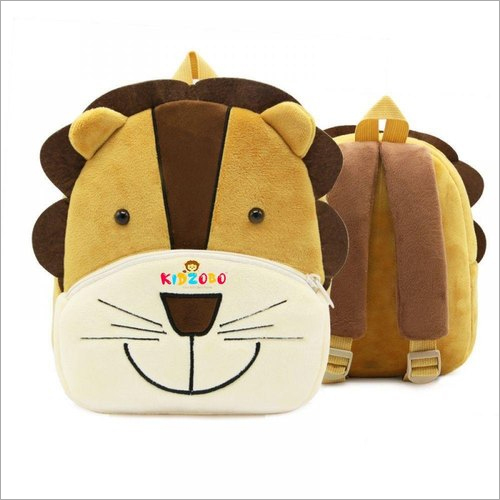 Soft Velvet Lion Toy Bag
