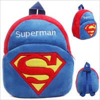 Soft Velvet Superman Toy Bag