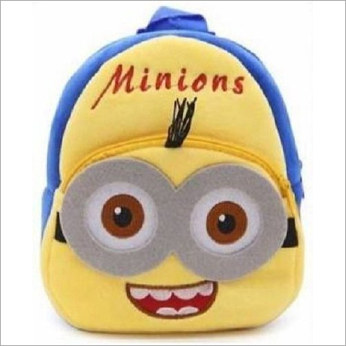 Soft Velvet Minion Toy Bag