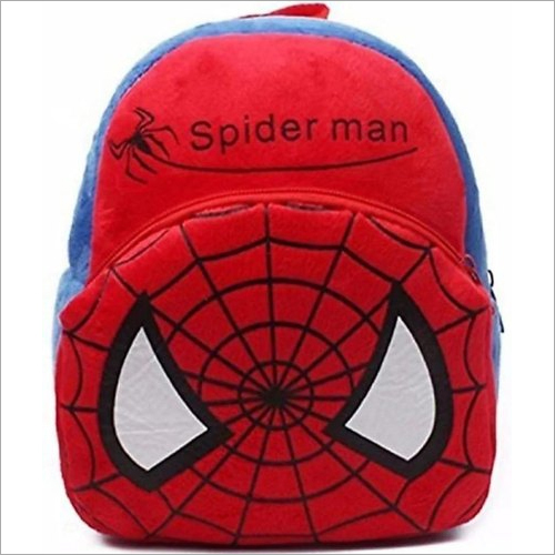 Soft Velvet Spiderman  Toy Bag