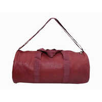 Red Leather Duffle Bag