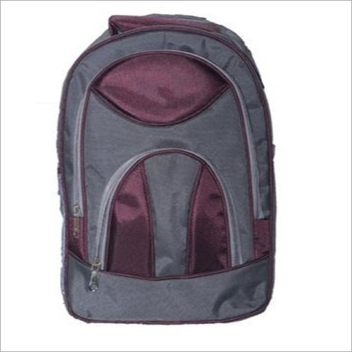Polyester Zipper Closure School Backpack