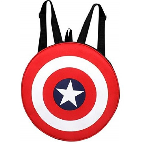 Captain America Polyester Kid School Bag