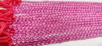 Natural Topaz Pink Color Round Ball Shape Plain Smooth 6mm Beads