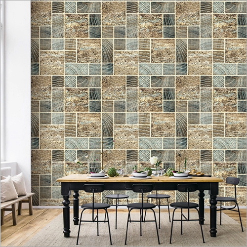 Bricks Printed Wallpaper