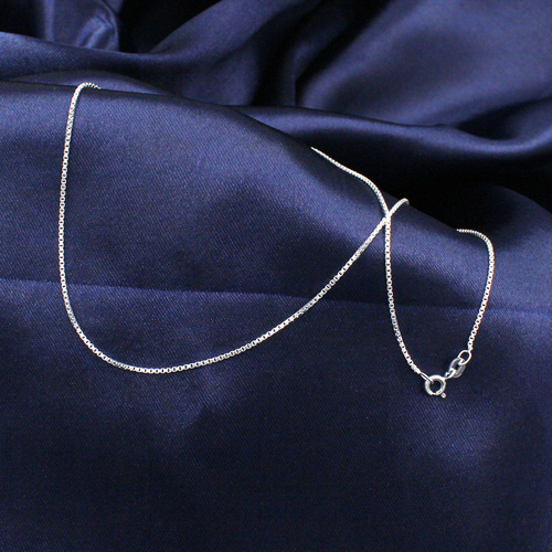 925 Sterling Silver Box (Venetian) Chain