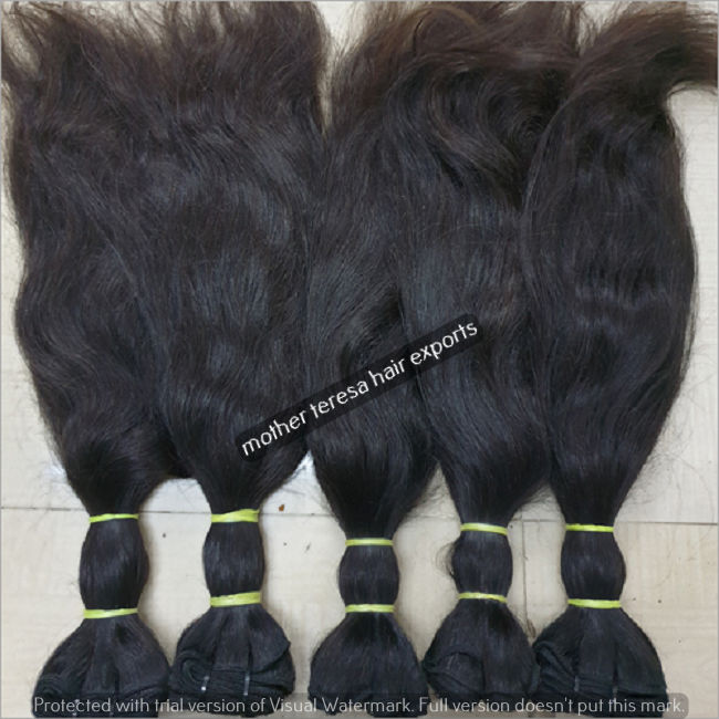 UNPROCESSED MACHINE WEFT STRAIGHT HAIR EXTENSIONS