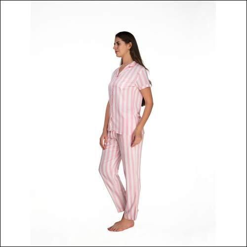 Ladies Cotton Pajama Set