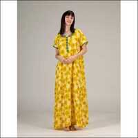 Evolove Loose Fit Viscose Liva Long Maxi Nighty