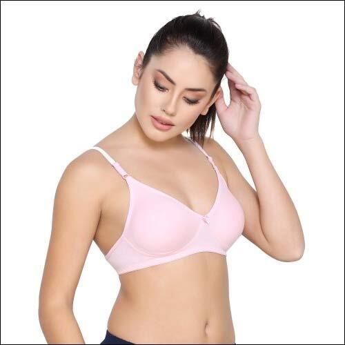 Plain Womens Non Padded Cotton Bra