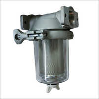 Diesel Fuel Re-Usable Filter For Dispenser With SS Element 1 Inch Inlet Outlet