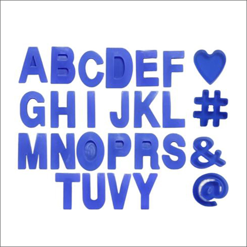 26 Piece Of Set 6 Inch Alphabet With Symbol Mould