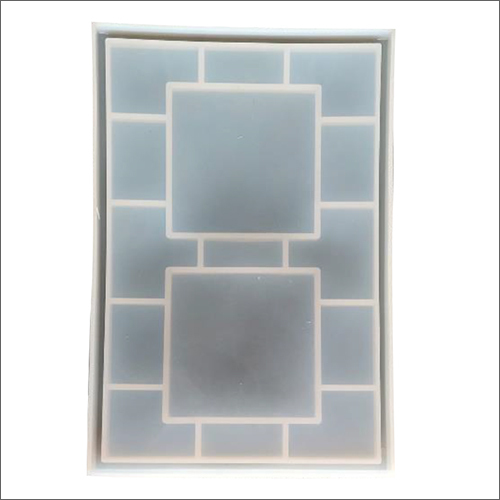 10x12 Inch 2 In 1 Rectangle Tray Mould With Coaster
