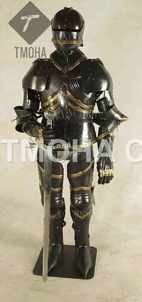 Medieval Full Suit of Knight Armor Suit Templar Armor Costumes Ancient Armor Suit Wearable Gothic Full Armor Suit AS0104