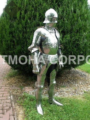 Medieval Full Suit of Knight Armor Suit Templar Armor Costumes Ancient Armor Suit Wearable Gothic Full Armor Suit AS0106