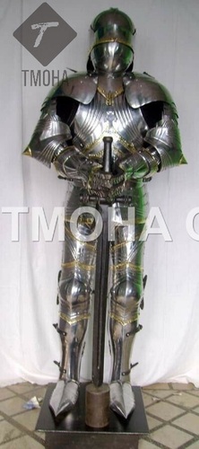 Medieval Full Suit of Knight Armor Suit Templar Armor Costumes Ancient Armor Suit Wearable Gothic Full Armor Suit AS0107