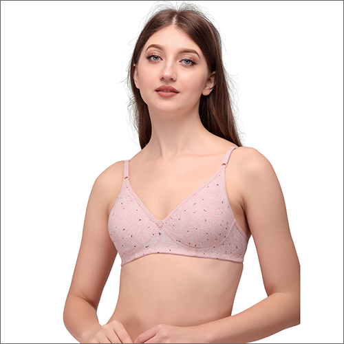 Titanic Plain Bra - Cotton Fabric Size 30-44 Beige Color | Unlined Design Stretchable for Everyday Comfort and Versatile Wear