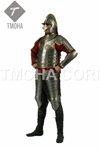 Medieval Full Suit of Knight Armor Suit Templar Armor Costumes Ancient Armor Suit Wearable Hussars Armor Suit AS0116