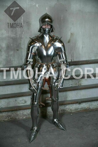 Medieval Full Suit of Knight Armor Suit Templar Armor Costumes Ancient Armor Suit Wearable Gothic Full Armor Suit AS0118