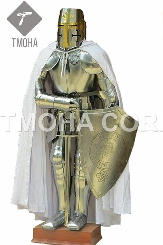 Medieval Full Suit of Knight Armor Suit Templar Armor Costumes Ancient Armor Suit Wearable Templar Armor Suit AS0126
