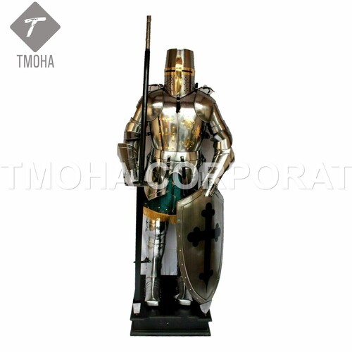 Medieval Full Suit of Knight Armor Suit Templar Armor Costumes Ancient Armor Suit Wearable Templar Armor Suit AS0131