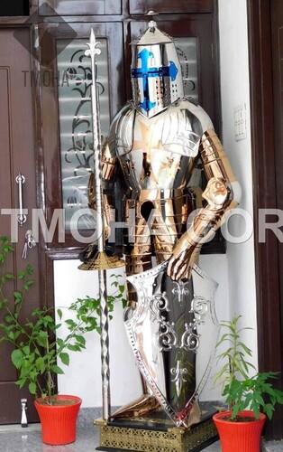 Medieval Full Suit of Knight Armor Suit Templar Armor Costumes Ancient Armor Suit Wearable Knight Armor Suit AS0135