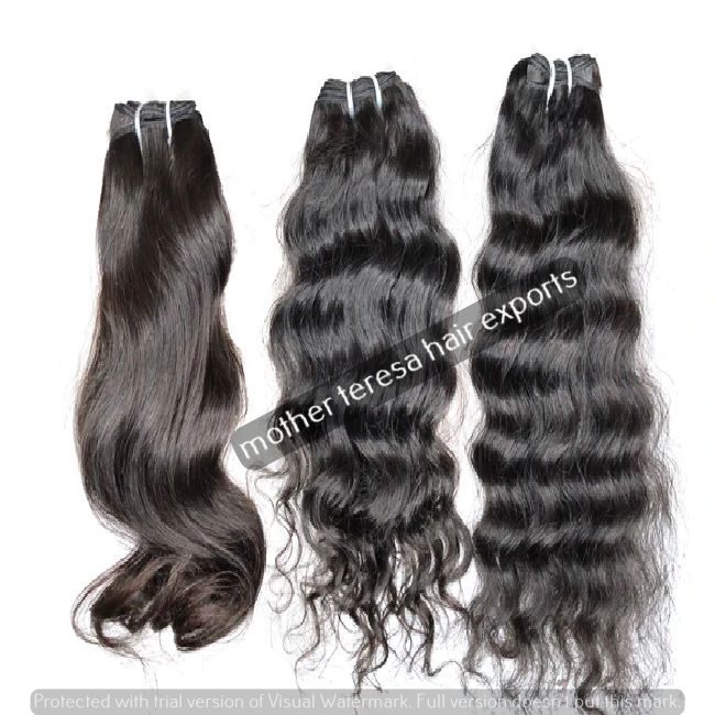 Quality Natural Virgin Indian Curly Hair Extensions