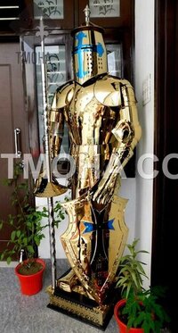 Medieval Full Suit of Knight Armor Suit Templar Armor Costumes Ancient Armor Suit Wearable Knight Armor Suit AS0136