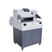 Fully Automatic Paper Cutting Machine - 19 Inch, 220w Power Consumption, Max Cutting Width 500x500mm | Low Noise, Precision Cutting, 1-year Warranty