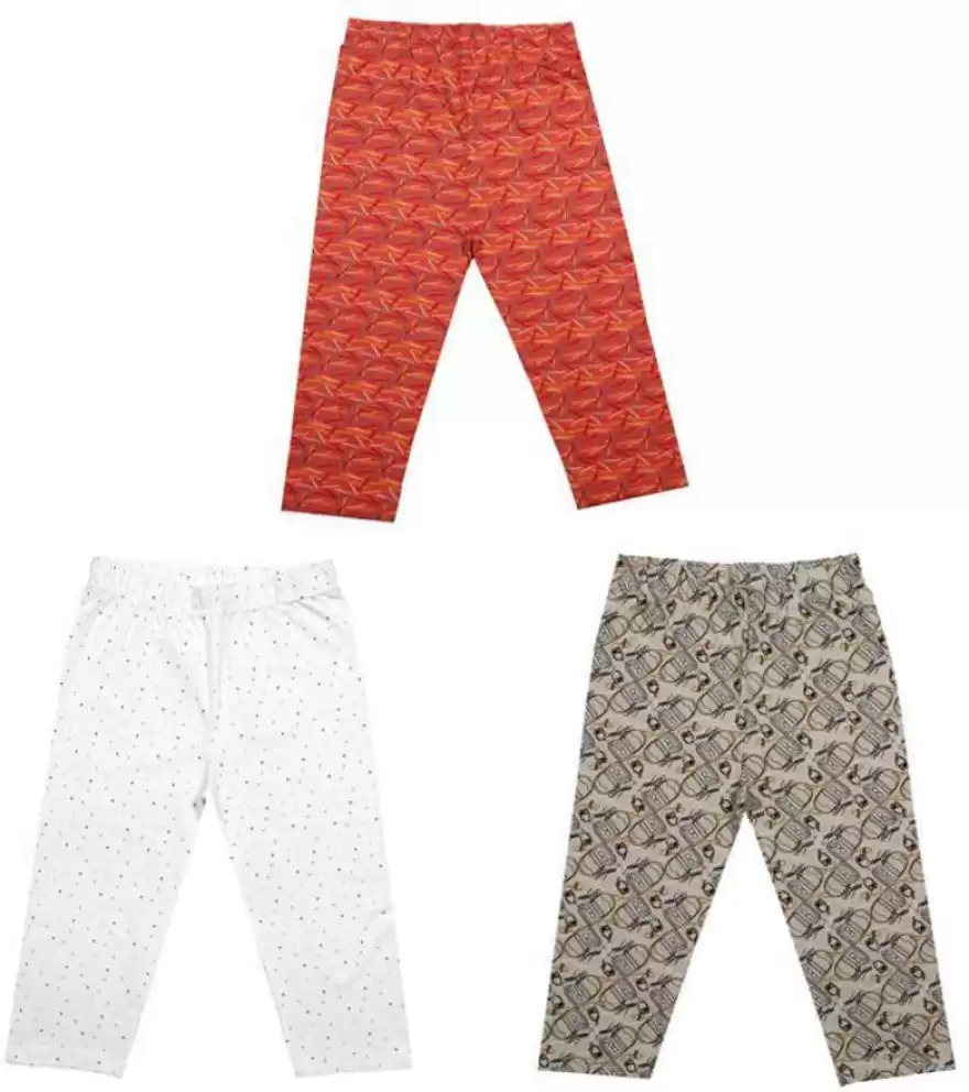 Legging For Girls (Multicolor Pack of 3)
