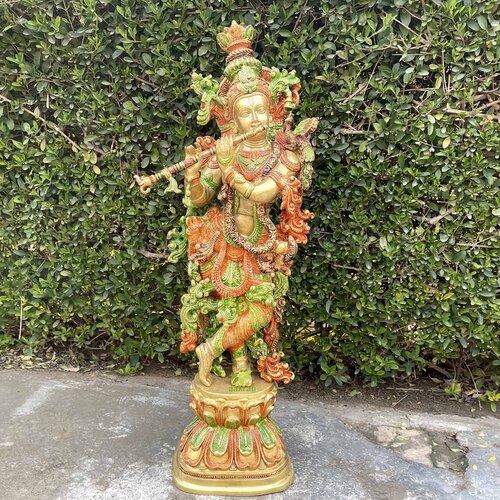 Krishna Statue Hare Krishna Statue God of Lover Anniversary Gift Temple Home Pooja Decor Gift
