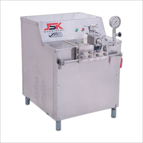 Silver Stainless Steel 304 Homogenizer Machine