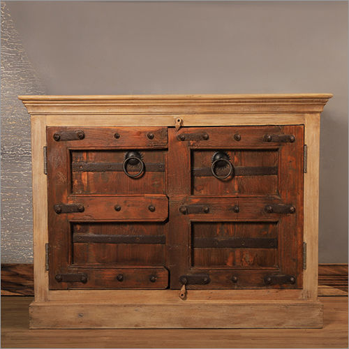 Durable Wooden Side Board Fancy Cabinet