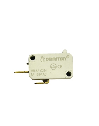 White Micro Switch Spst No-Com