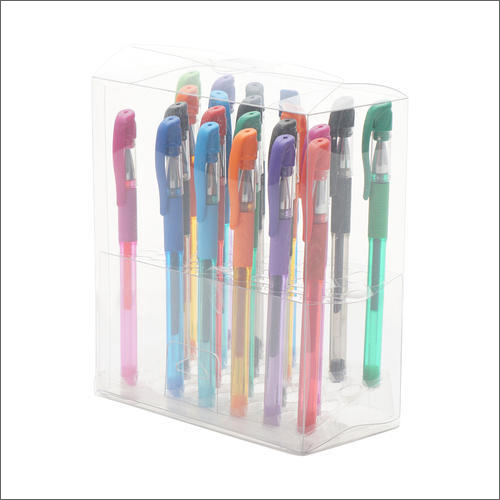 Transparent Plastic Pen Storage Box