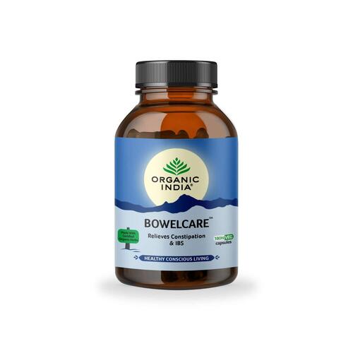 Organic India Bowelcare 250 Capsules Age Group: For Adults