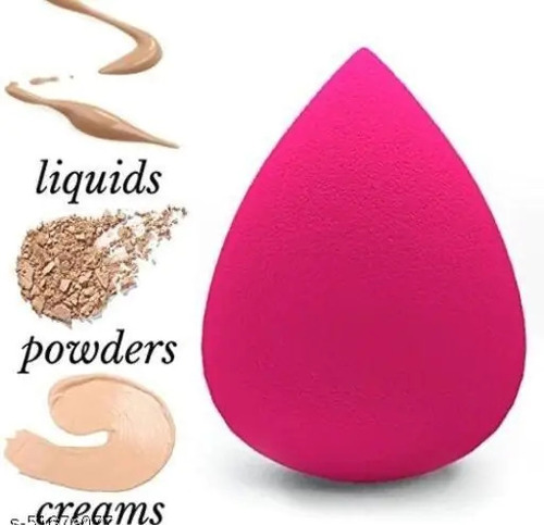 Pink Makeup Blenders And Puffs