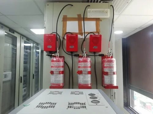 Panel Fire (Novec 1230) Suppression System - Color: Red